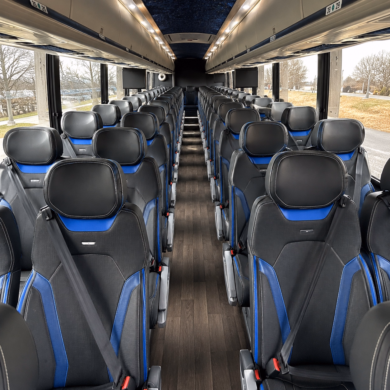 charter buses to dcu center for railers hockey and more