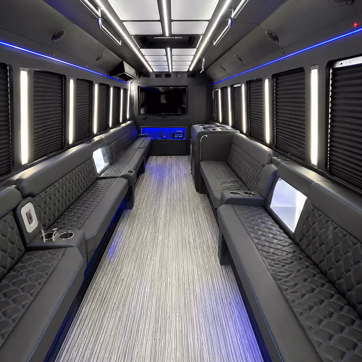 encore boston harbor worcester party bus rental