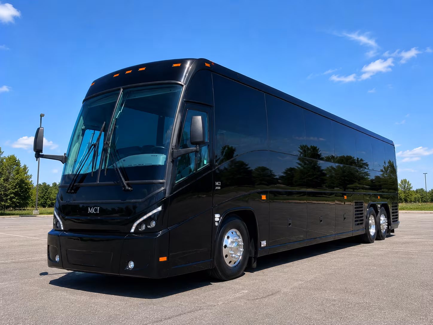 rather than renting multiple cars keep every guest together on one bus
