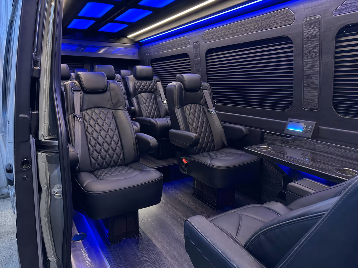 sprinter van transportation for groups and events across worcester