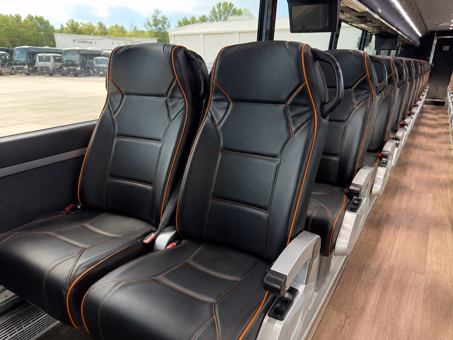 worcester private event transportation onboard seating