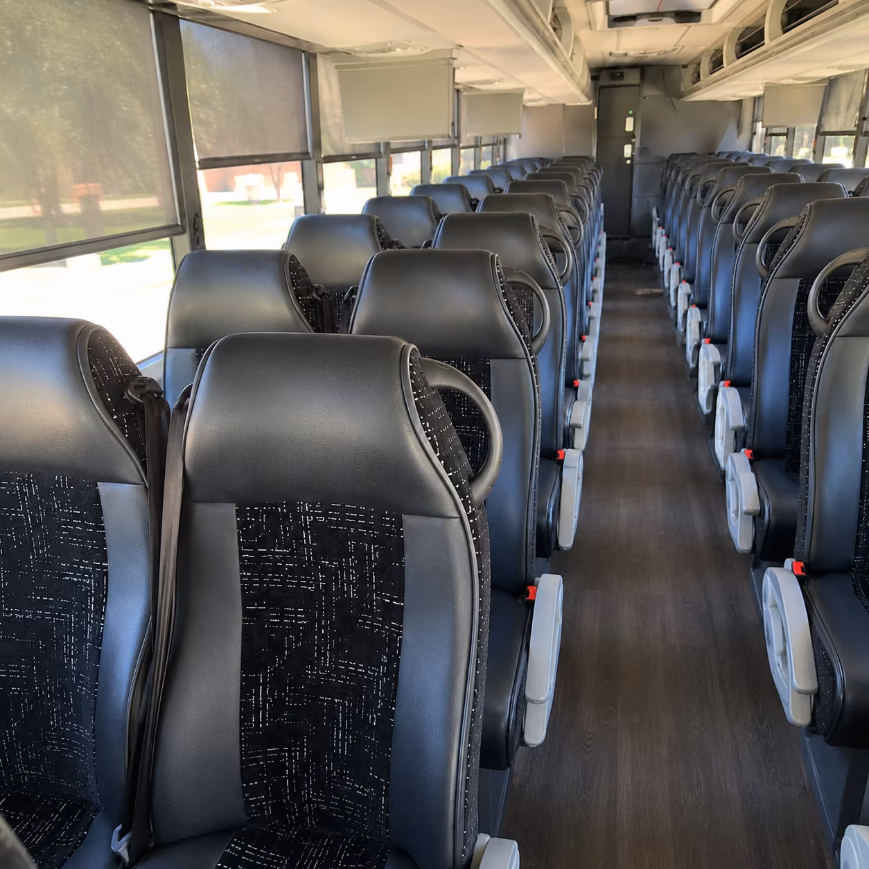worcester sporting event transportation onboard seating